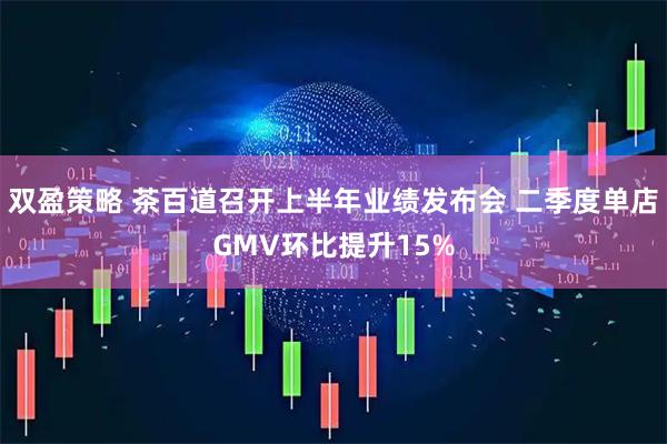 双盈策略 茶百道召开上半年业绩发布会 二季度单店GMV环比提升15%